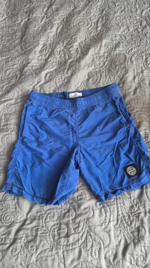 Stone Island Junior Zwembroek Blauw Maat 140, Ophalen of Verzenden, Maat 140, Zwembroek, Jongen