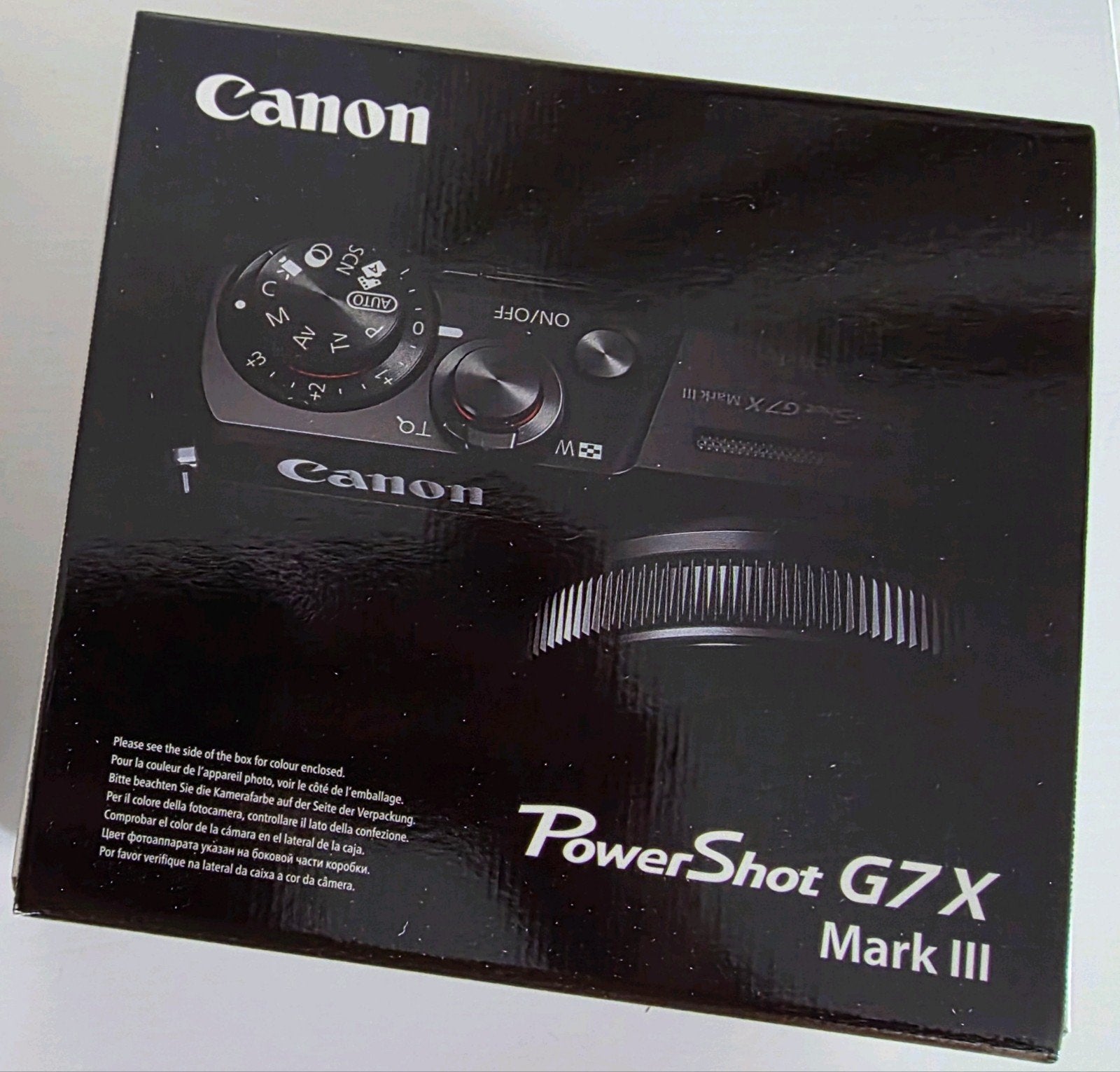 CANON PowerShot G7X Mark III
- Nieuw in ongeopende doos, Audio, Tv en Foto, Fotocamera's Digitaal, Ophalen, Nieuw, Canon, 4 t/m 7 keer