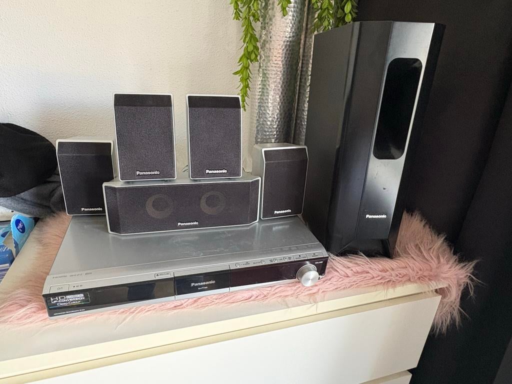 Panasonic Home Cinema Set SA-PT460, Audio, Tv en Foto, Home Cinema-sets, Ophalen, Gebruikt, Panasonic, 70 watt of meer