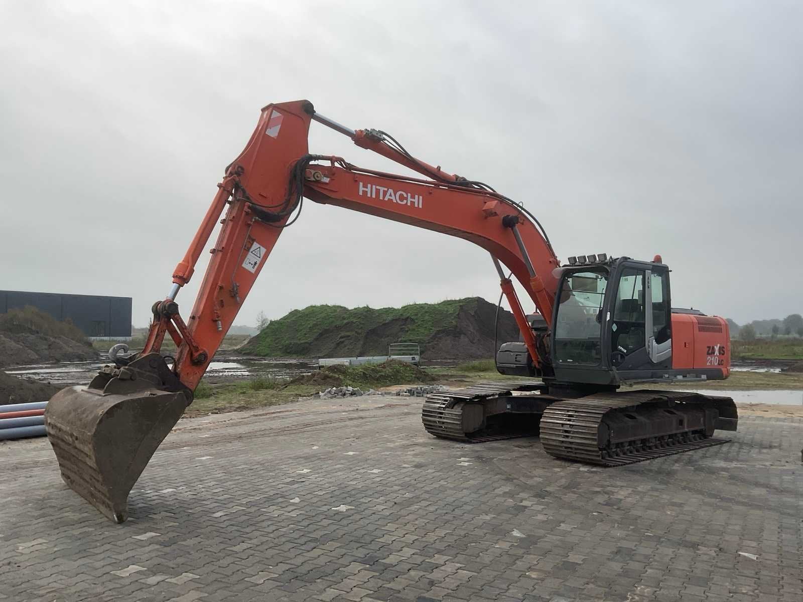 2007 Hitachi Zaxis 210LC-3 Rupsgraafmachine, Graafmachine