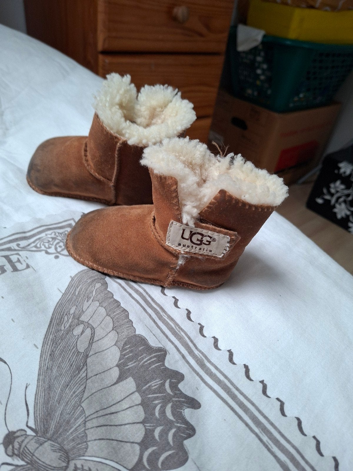kleine baby uggs. gebruikt., Ophalen, UGG, Jongetje of Meisje, Gebruikt