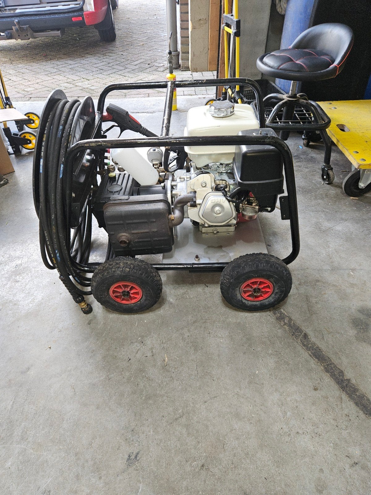 hogedrukreiniger gx340 honda motor, Tuin en Terras, Hogedrukreinigers, Ophalen, Benzine, DIBO, Zo goed als nieuw