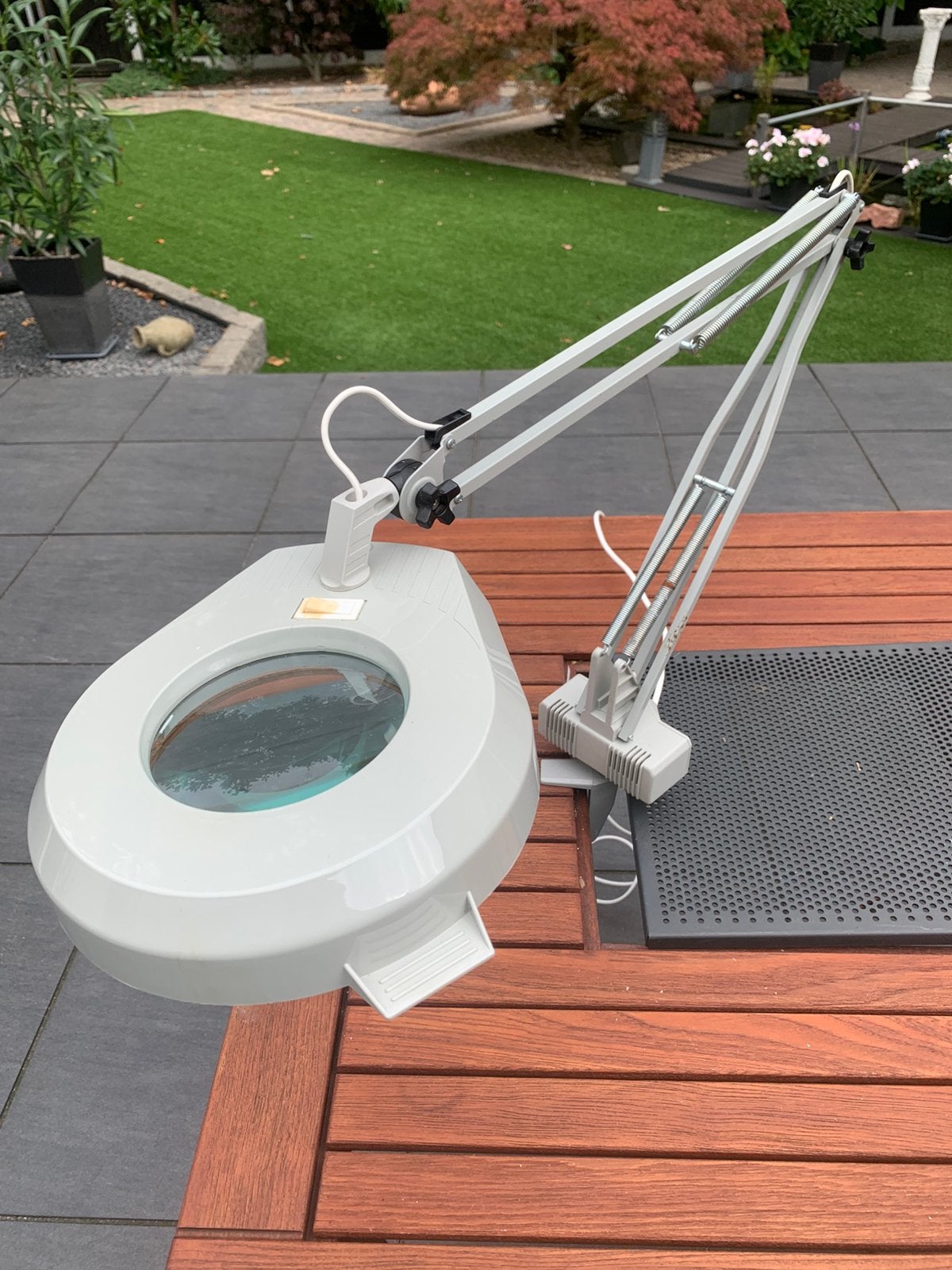 Hobby loep met tafelklem., Ophalen, Gebruikt, Loeplamp