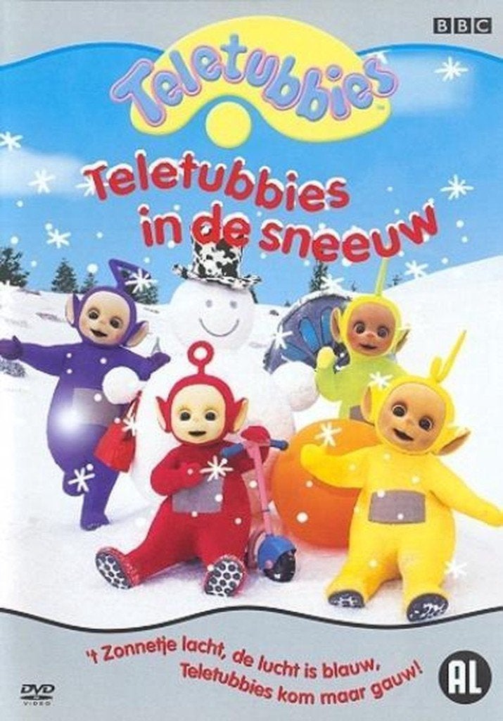 Teletubbies in de sneuuw nieuw in de folie, Alle leeftijden, Verzenden, Nieuw in verpakking, Nederlands