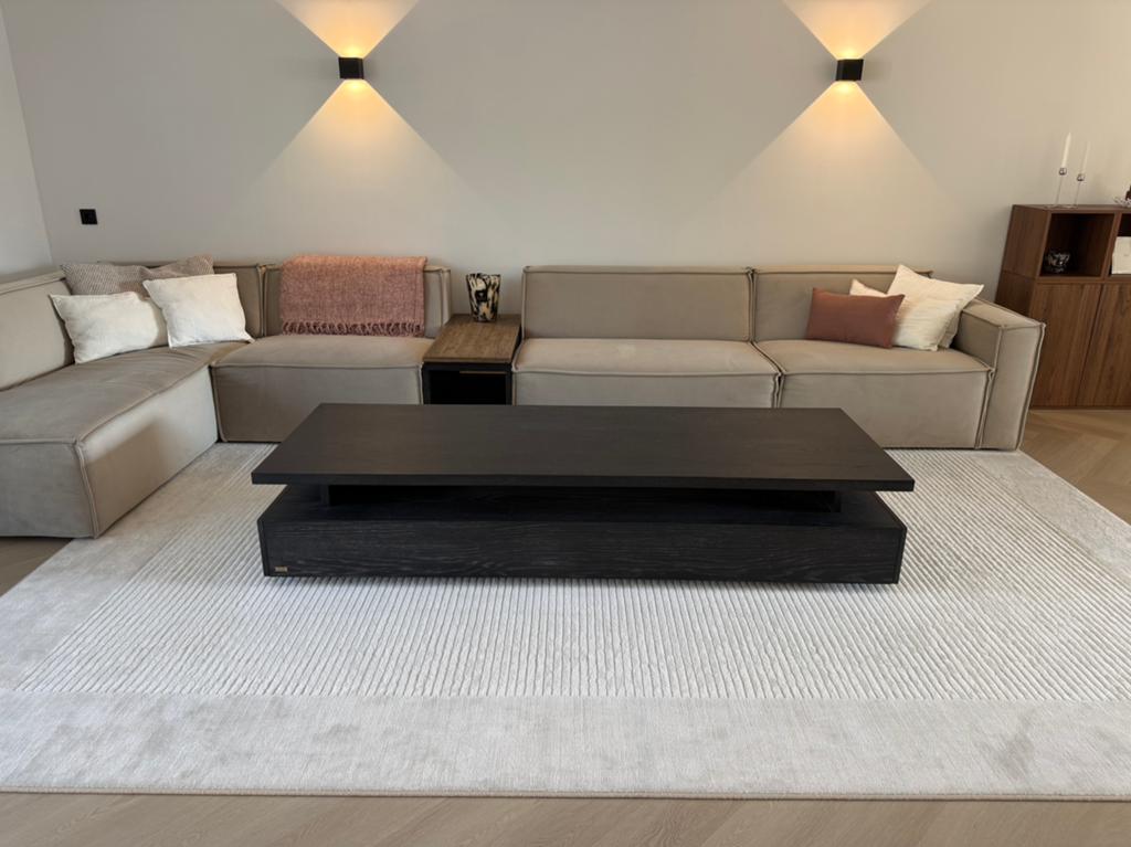 Salontafel Riviera Maison, Huis en Inrichting, Ophalen, 200 cm of meer, 50 tot 100 cm, Zo goed als nieuw