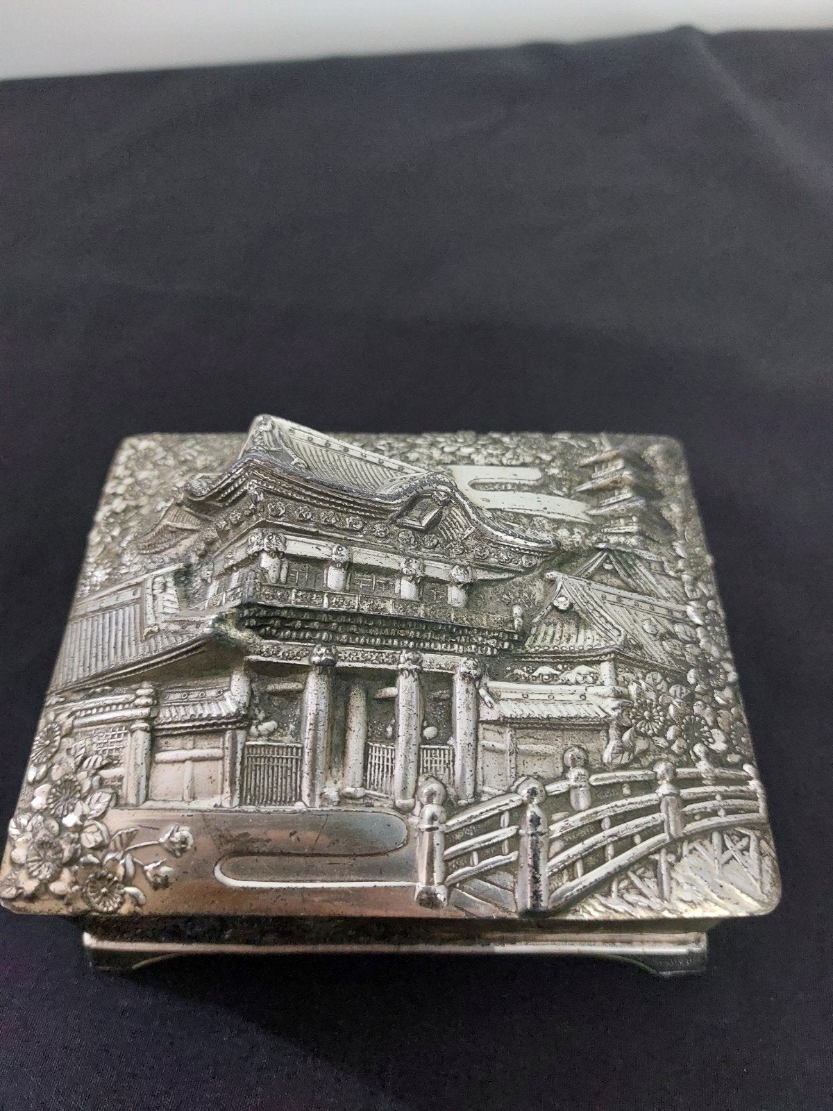 Vintage Japanse Sieradendoos, Antiek en Kunst, Ophalen of Verzenden