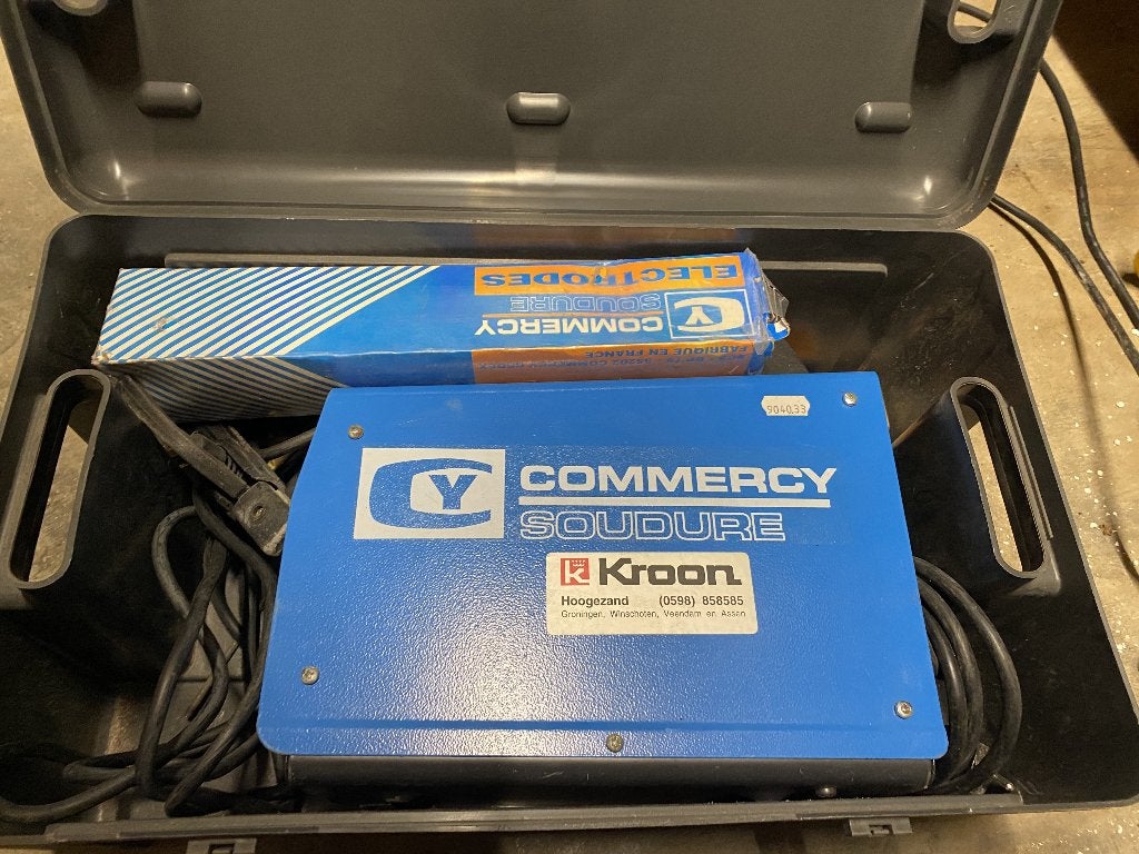 Commercy Soudure Ondularc 110 lasapparaat, Ophalen, Zo goed als nieuw, Minder dan 150 ampère, Elektroden