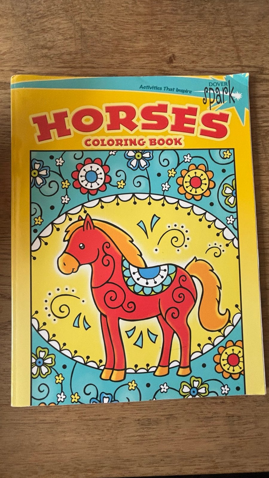 Paarden Kleurboek - Dover Spark Activiteiten, Verzenden, Nieuw
