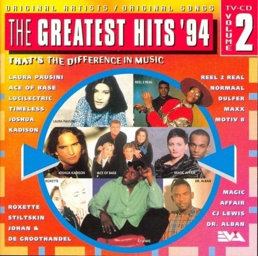 cd van Greatest Hits \'94 Vol 2, Verzenden, Zo goed als nieuw, Pop