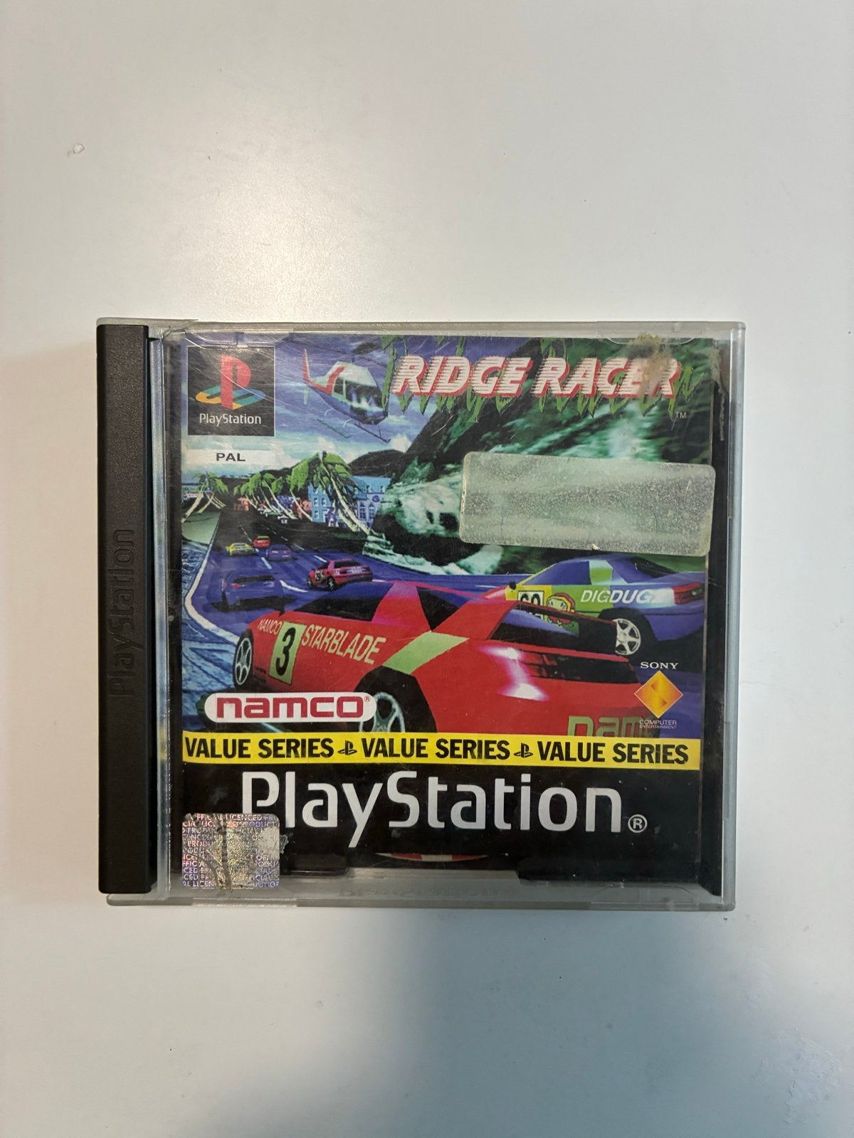Ridge Racer PlayStation 1 PS1 - Klassieke Racegame, Gebruikt, 1 speler, Racen en Vliegen, Eén computer