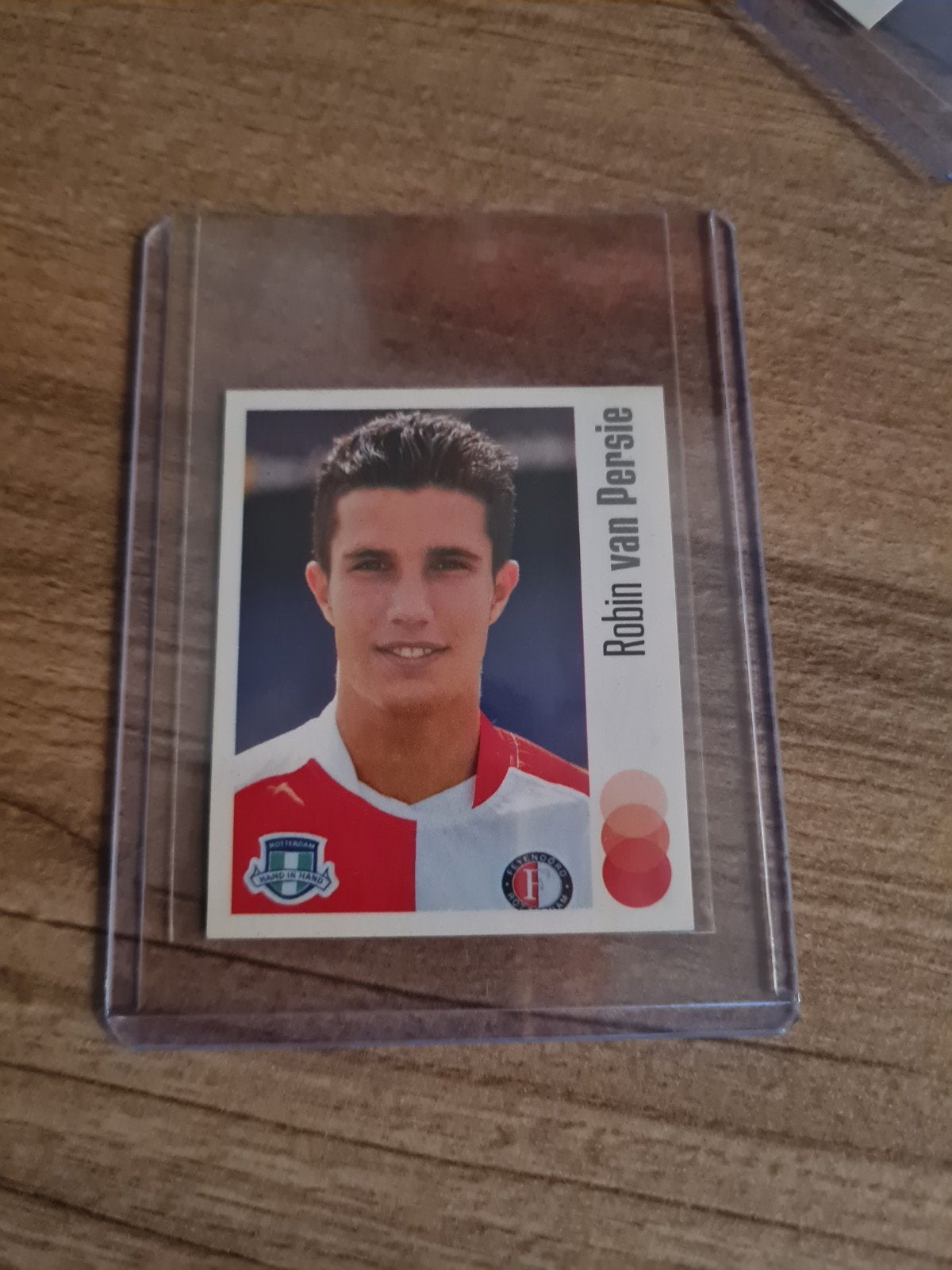 Panini Voetbal 04 Robin van Persie Rookie Kaart, Ophalen of Verzenden