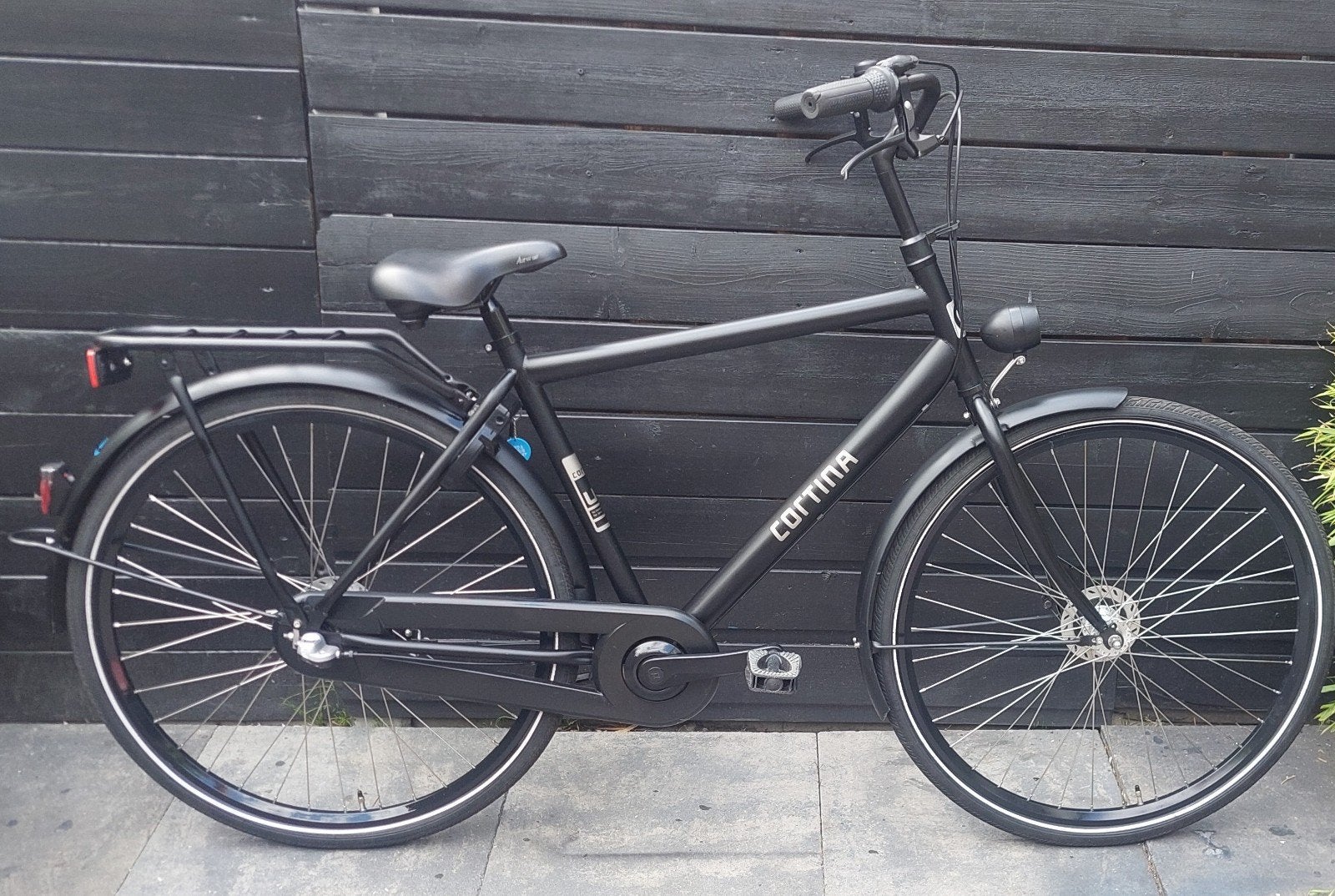 Cortina U1 Transport Pure Utility 28" N3 AXA 2024, Versnellingen, 49 tot 53 cm, Zo goed als nieuw, Trommelrem