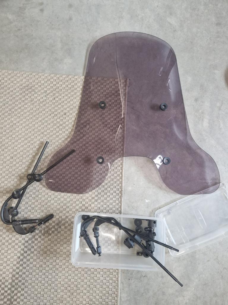 Vespa Sprint hoog windscherm + materialen, Fietsen en Brommers, Brommeronderdelen | Scooters, Ophalen, Overige typen, Vespa