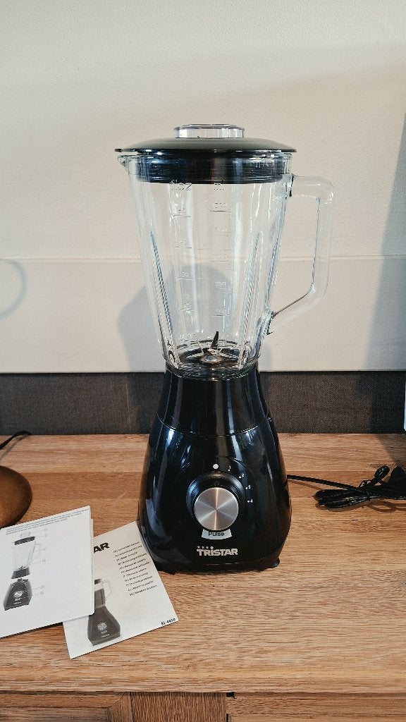 Blender mixer Tristar met glazen beker, Ophalen of Verzenden, Zo goed als nieuw, Blender