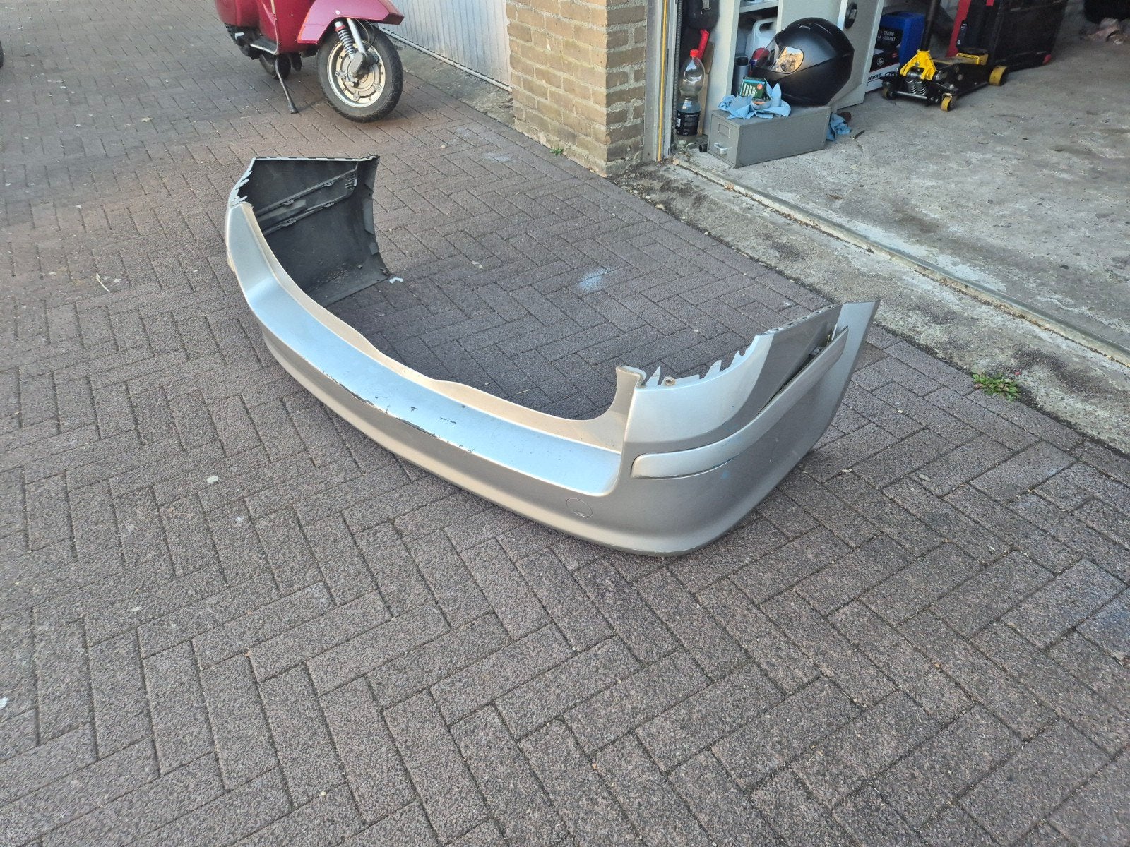 Achterbumper Opel Astra H station - Gebruikt, Ophalen