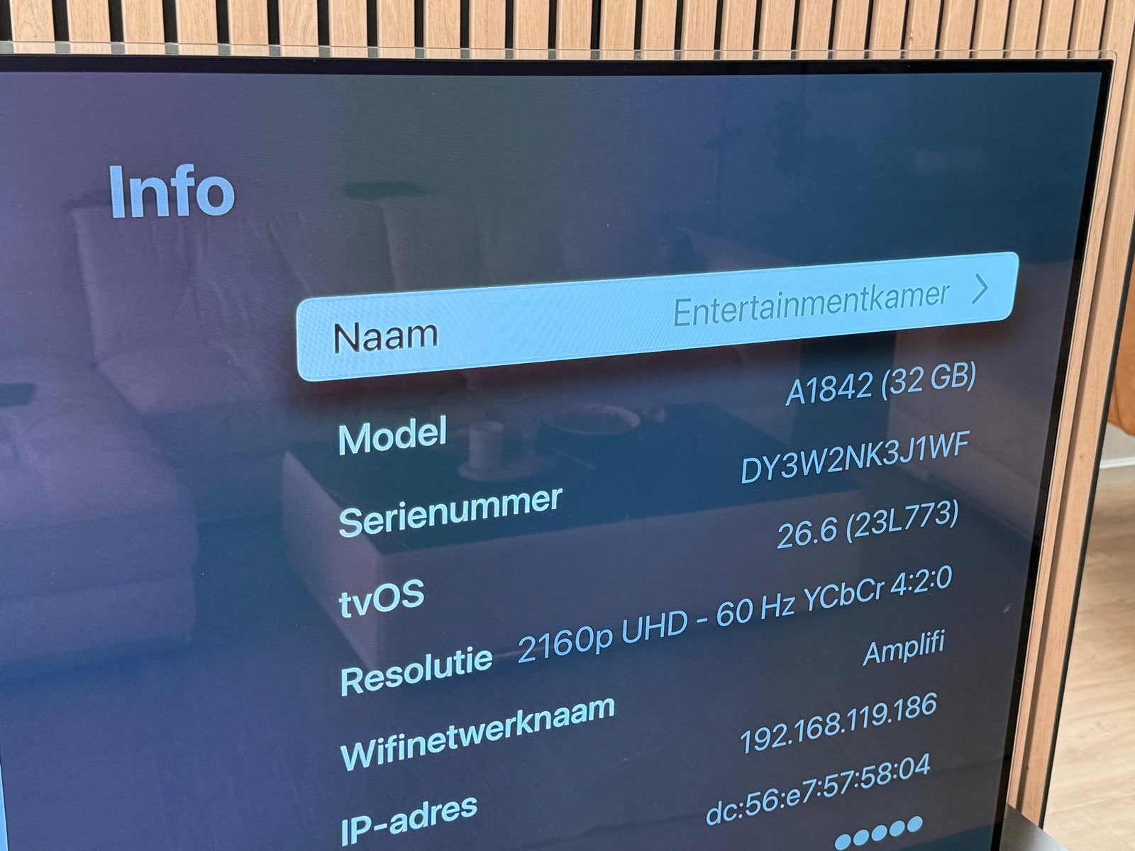 Apple TV 4K (A1843) 32GB - Top conditie, Audio, Tv en Foto, Apple, Apple, Minder dan 500 GB, Ophalen of Verzenden