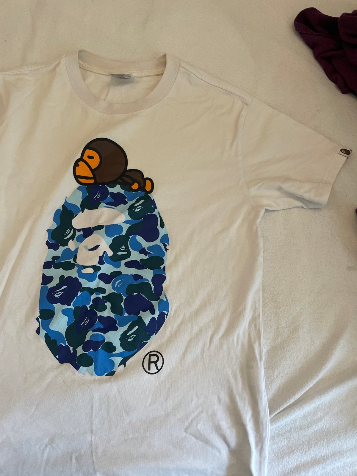 Perfect Bape Nieuw, Kleding | Heren, Ophalen, Zo goed als nieuw, Maat 48/50 (M), Wit