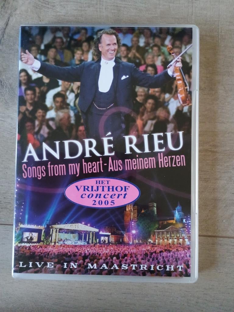 André Rieu - Songs from my heart - Het Vrijthof Concert, Alle leeftijden, Ophalen of Verzenden, Gebruikt, Muziek en Concerten