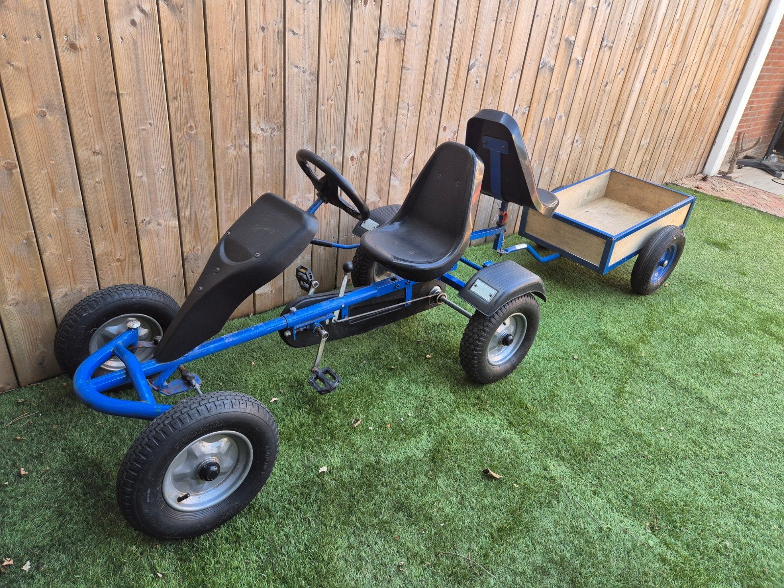Duo skelter met aanhanger, Ophalen, Gebruikt, Overige merken