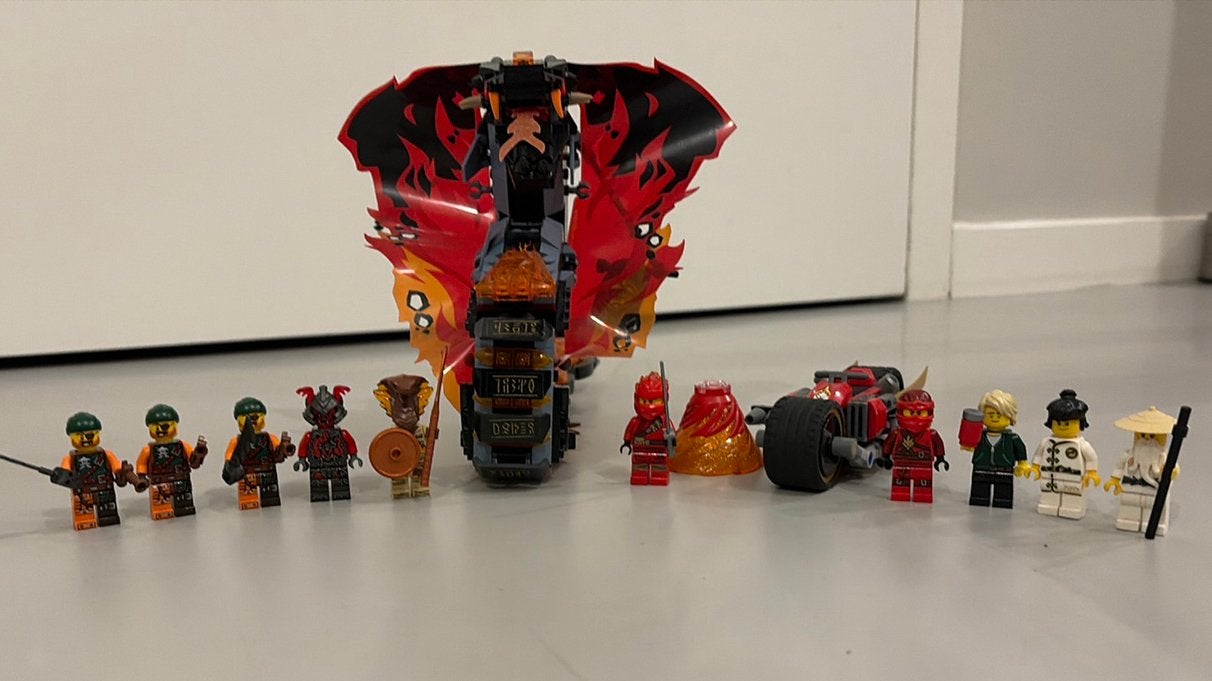 Lego Ninjago Grote Verzameling - Slang, Motor & Minifigure, Ophalen of Verzenden, Gebruikt