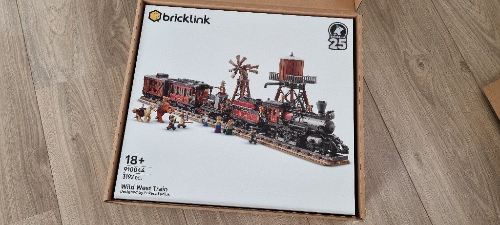 LEGO Bricklink 910044 Wild West Train (nieuw), Compleet, Overige thema's, Lego, Nieuw