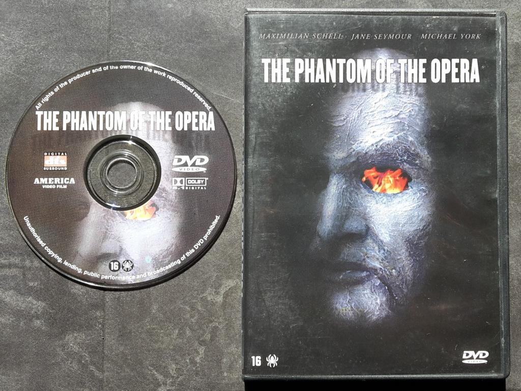 DVD - The Phantom of the Opera - Horror Film, Vanaf 16 jaar, Ophalen of Verzenden, Zo goed als nieuw, Overige genres