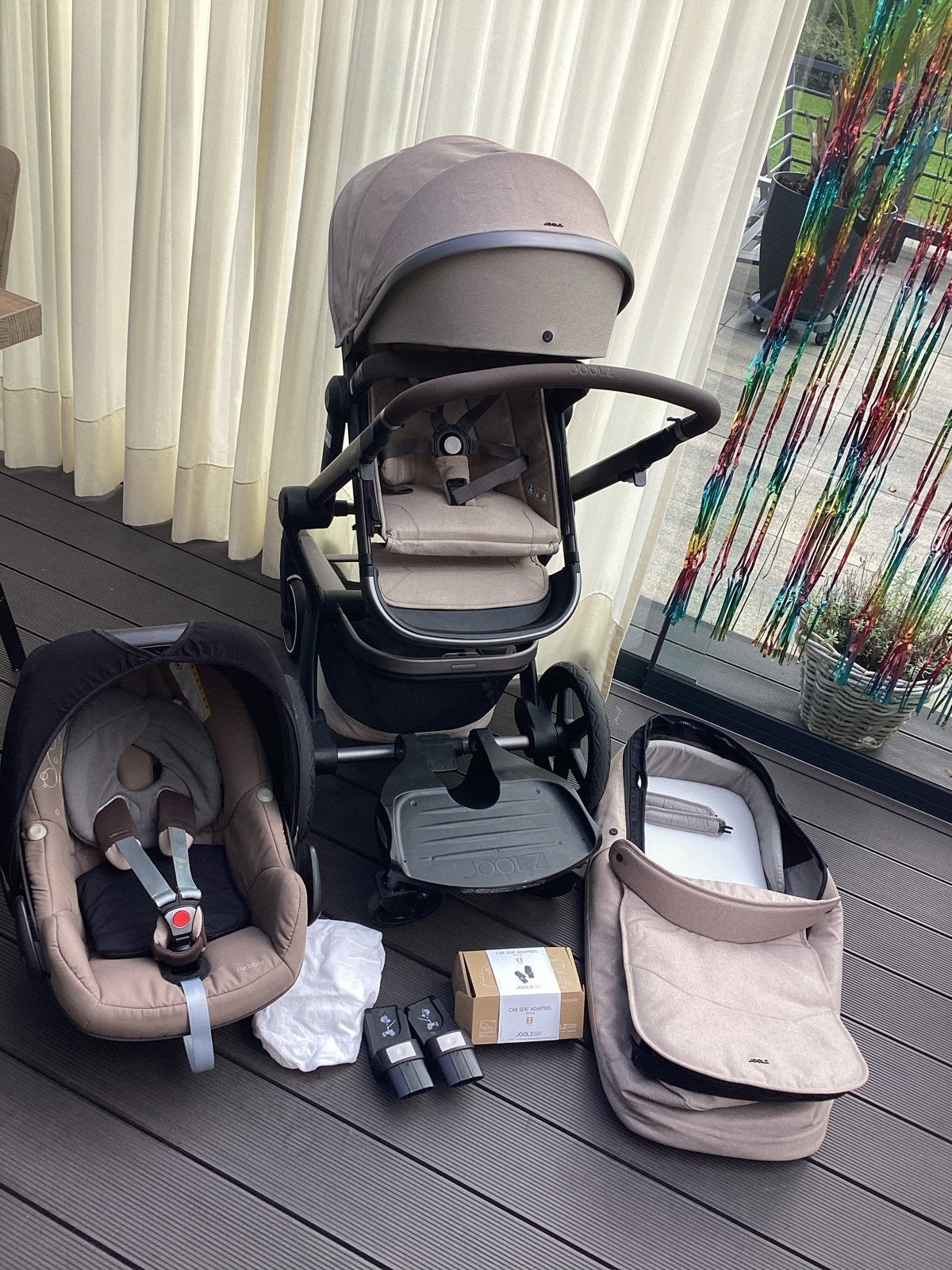 Joolz Day+ Combiwagen met Maxi-Cosi Pebble en accessoires, Ophalen, Zo goed als nieuw, Combiwagen, Met autostoeltje