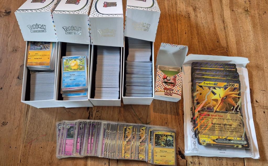 Pokémon 151 bulk en promo's, Ophalen of Verzenden, Zo goed als nieuw, Meerdere kaarten