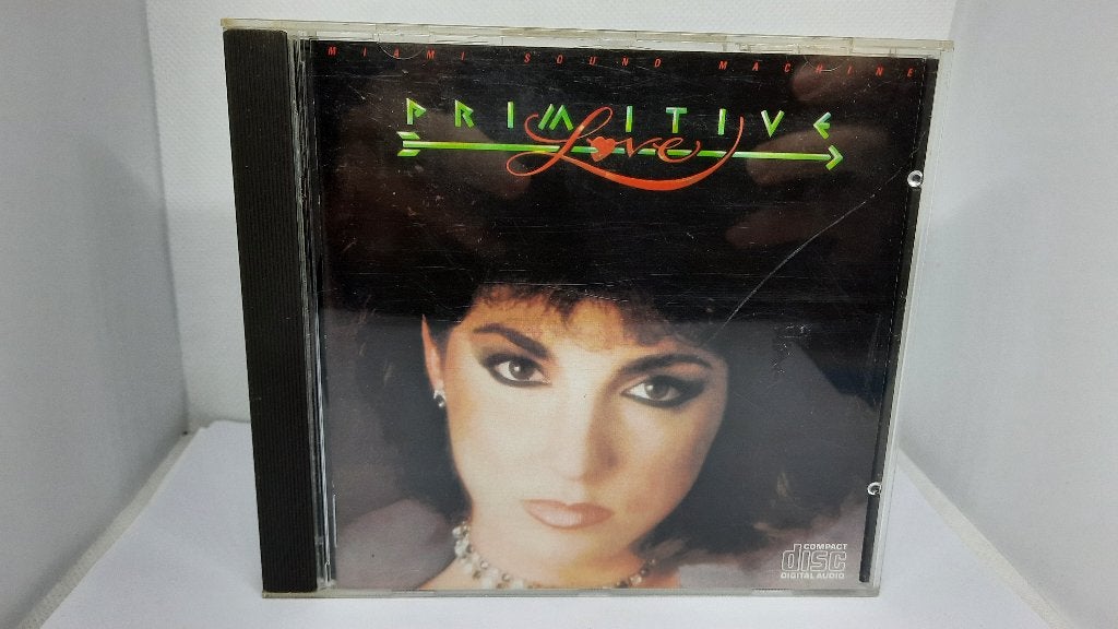 Miami Sound Machine – Primitive Love CD Muziek Album, Gebruikt, Ophalen of Verzenden, Folk, Album