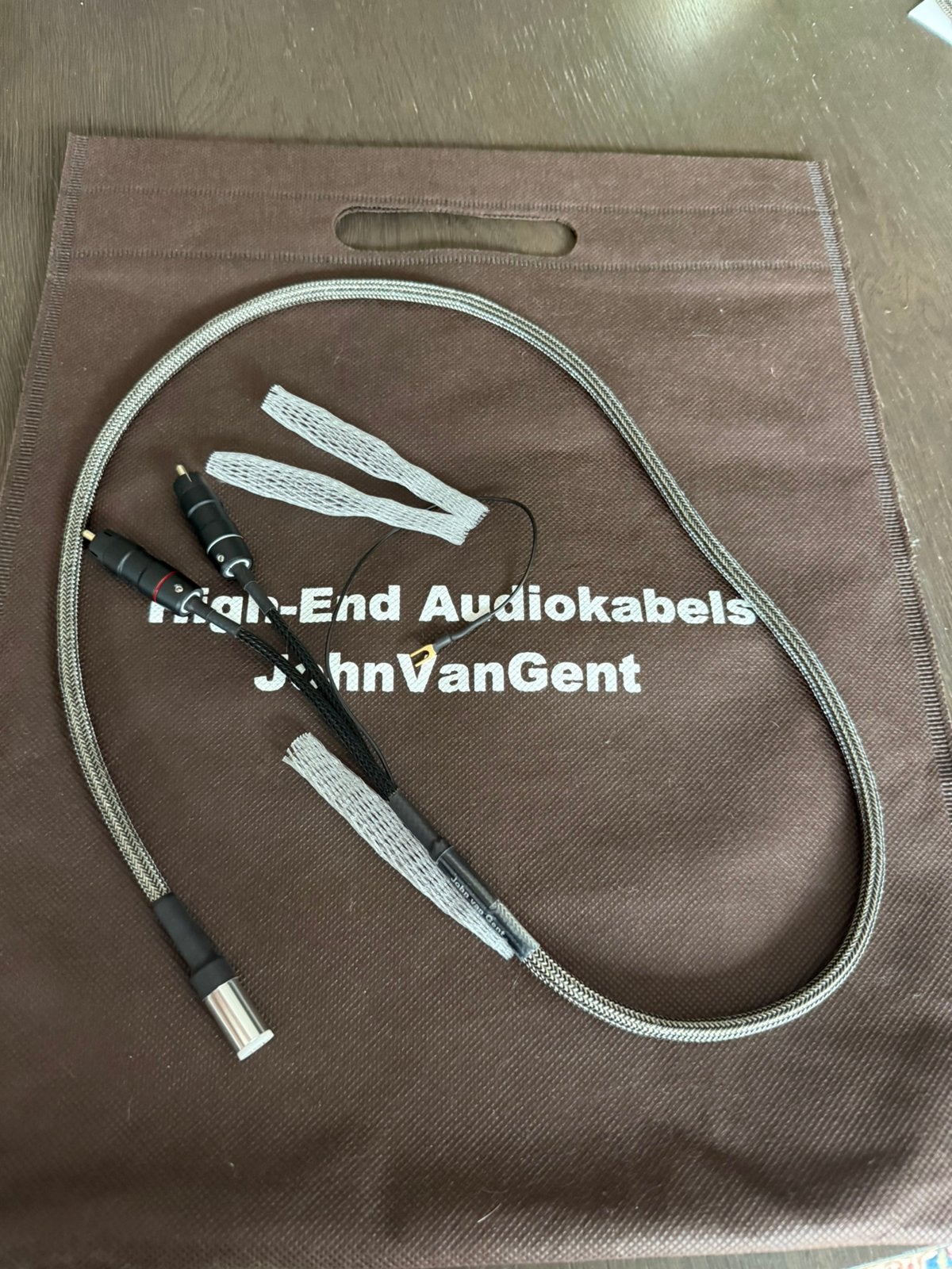 John van gent phono  reference S kabel 1 meter, Audio, Tv en Foto, Jvg, Jvg, Ophalen of Verzenden, Zo goed als nieuw