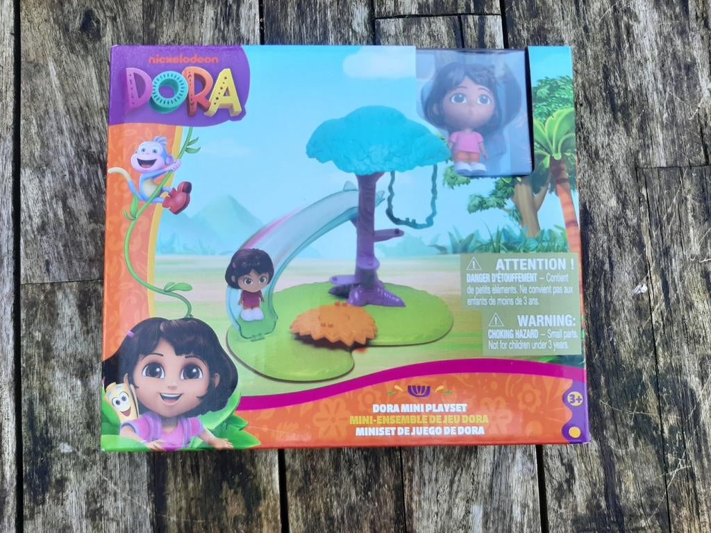 Dora mini speelset met dora nieuw, Ophalen of Verzenden, Nieuw