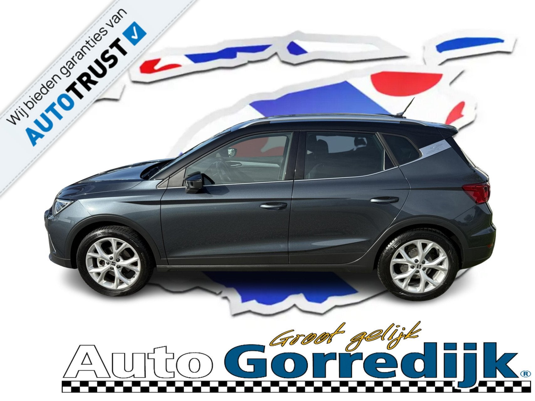 Seat Arona 1.0 TSI FR Business Intense LMV,CLIMA, Auto's, Dealer onderhouden, Stof, 95 pk, Met garantie (alle)