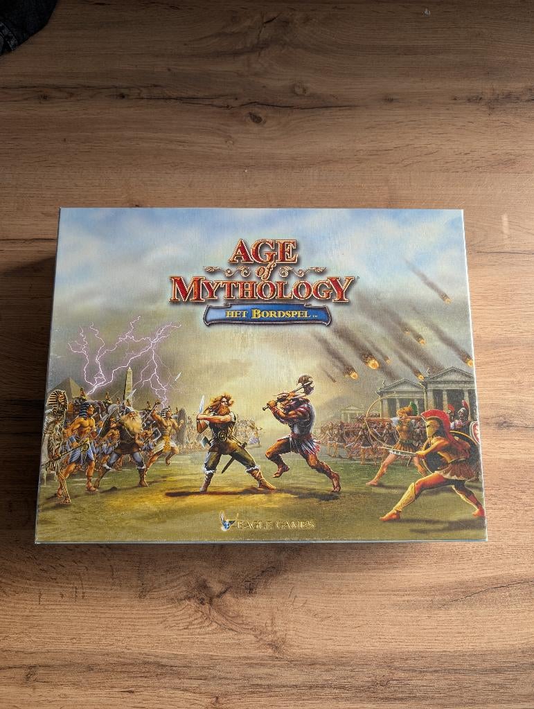 Age of mythology het bordspel, Ophalen of Verzenden, Zo goed als nieuw