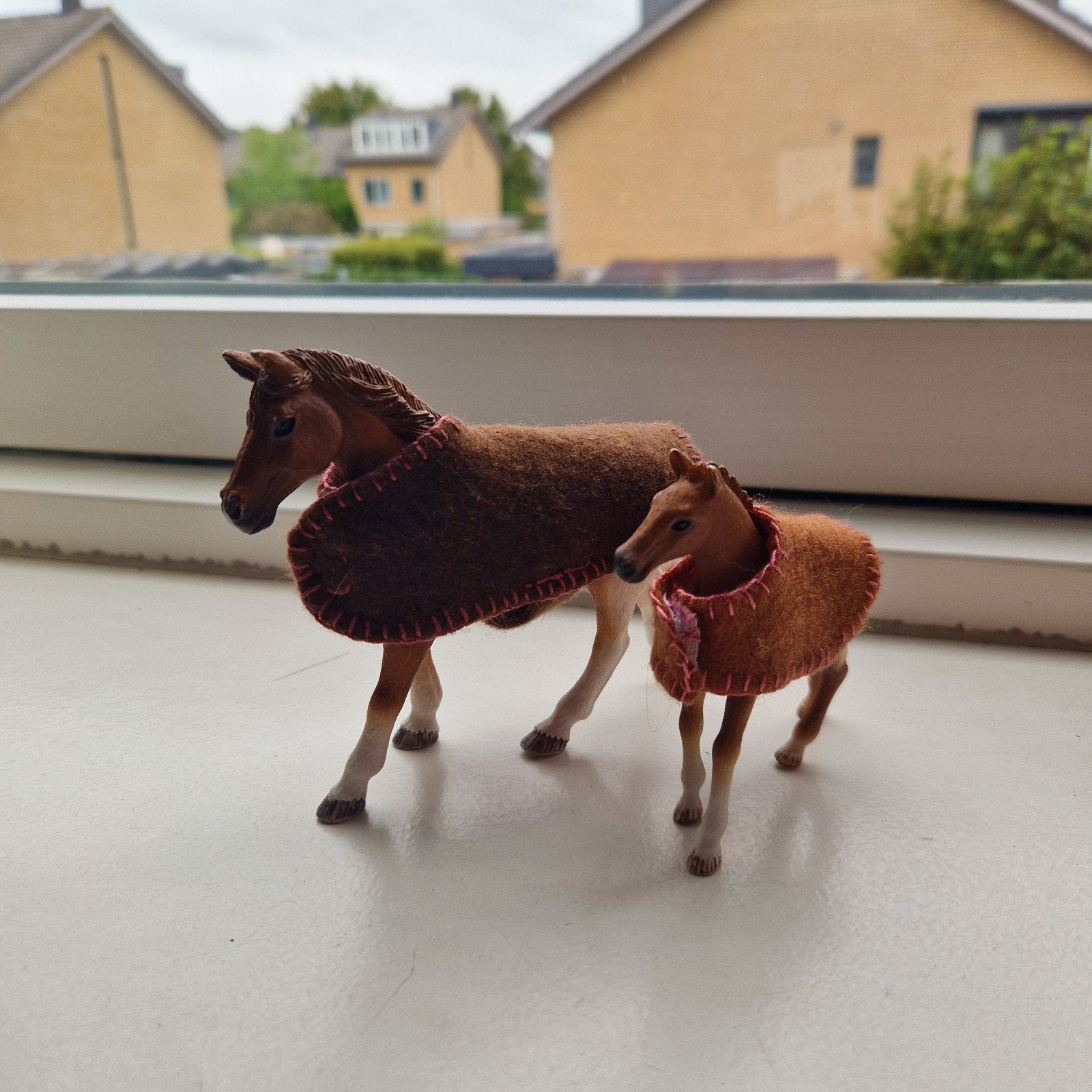 super leuk schleich paard+veulen, Ophalen, Zo goed als nieuw