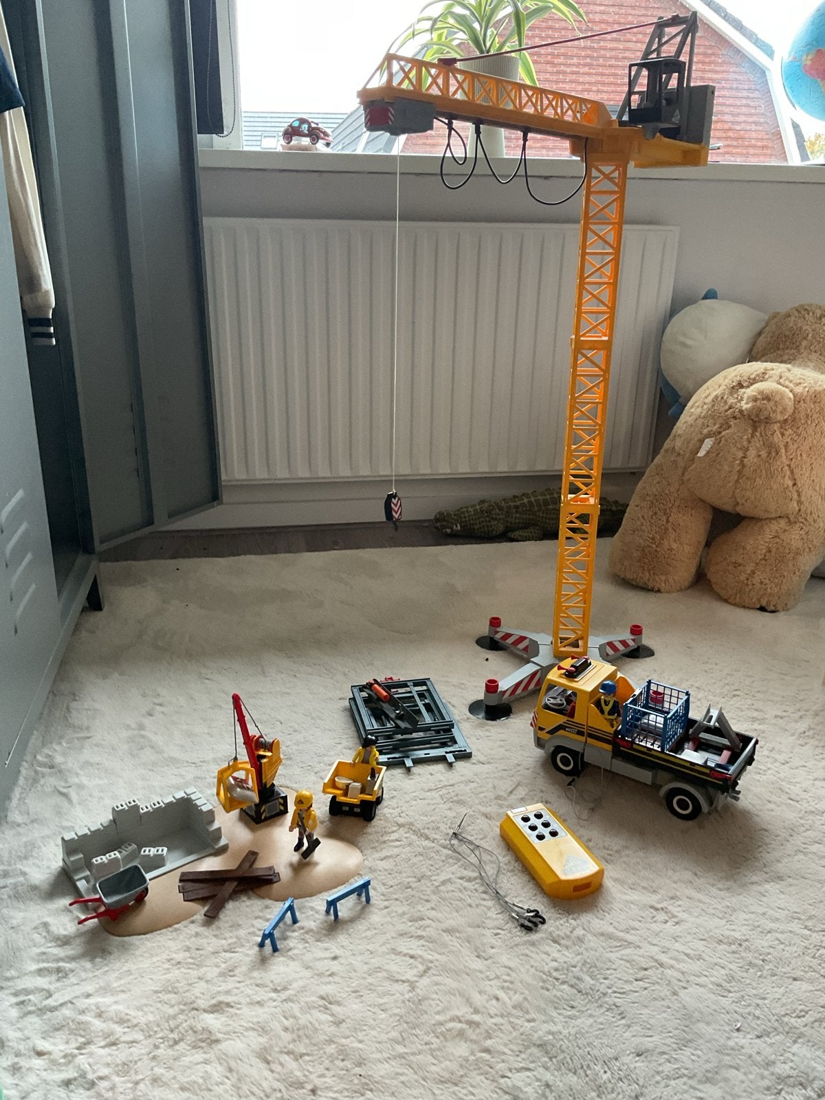 Playmobil Bouwplaats met Kraan en Voertuigen, Ophalen, Gebruikt, Jongen of Meisje