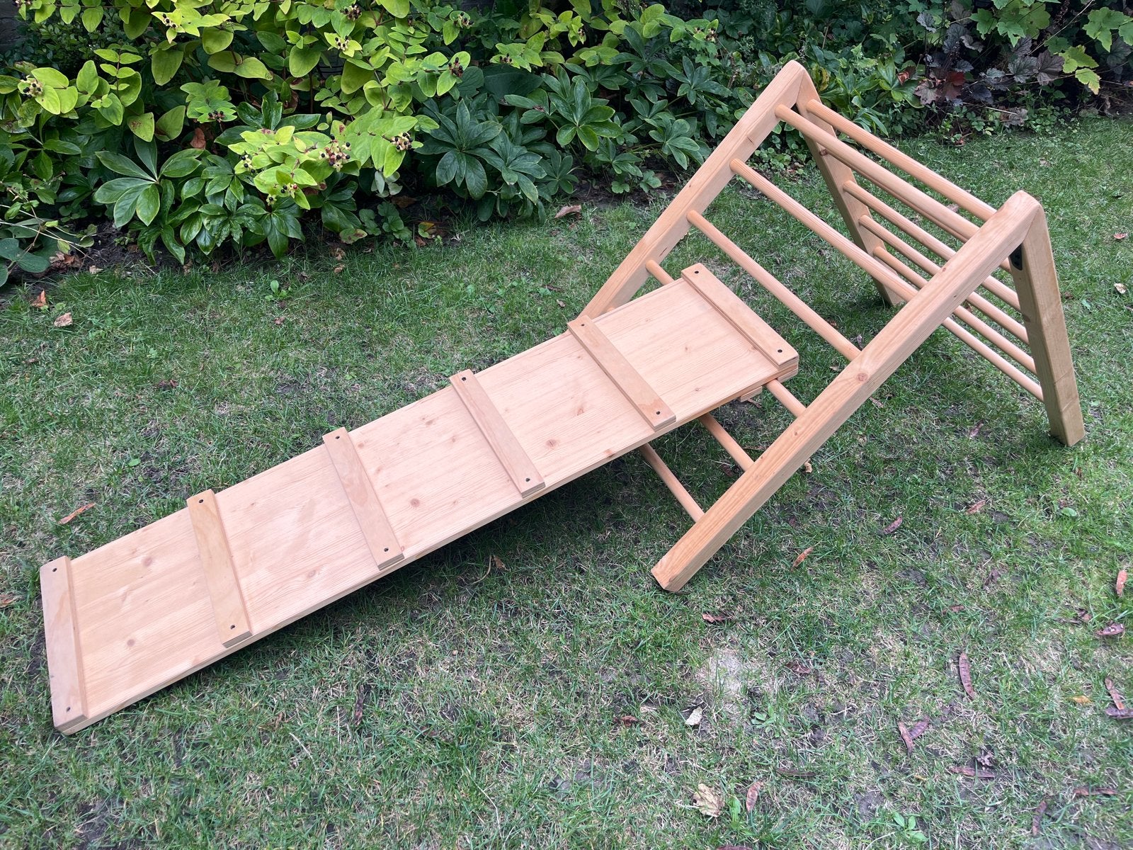 Houten pikler klimrek glijbaan/klimplank voor kin by deren, Kinderen en Baby's, Speelgoed | Buiten | Speeltoestellen, Ophalen