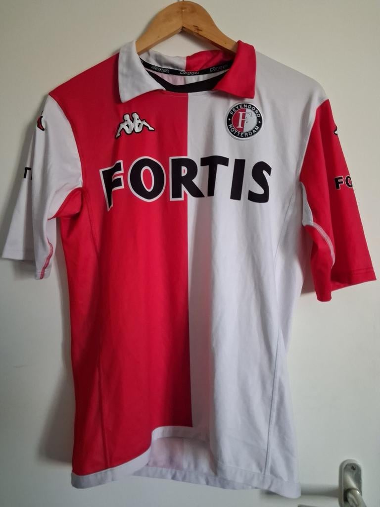 Feyenoord Rotterdam shirt Kappa L Fortis valt als m, Ophalen of Verzenden, Shirt