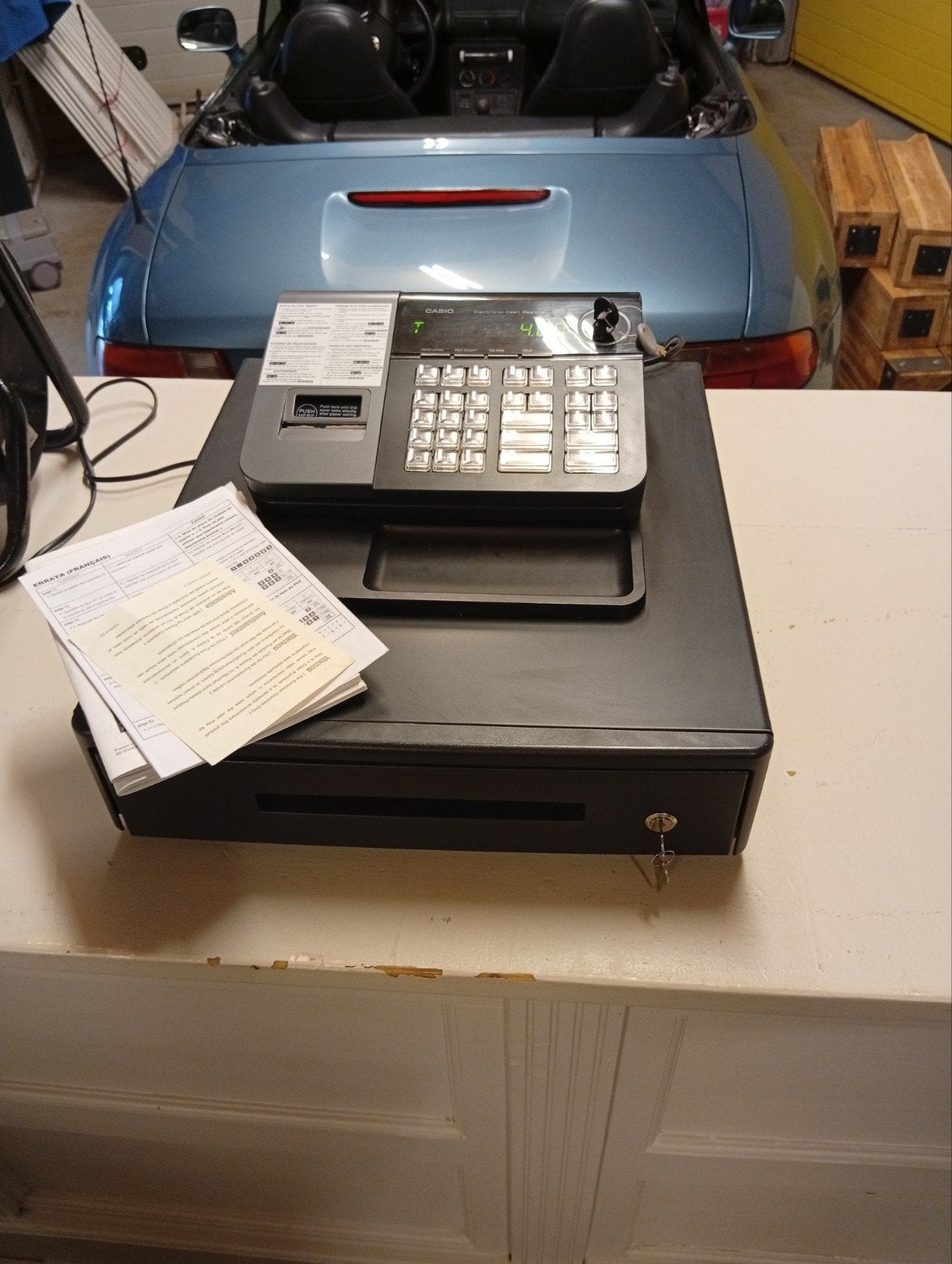 Casio SE-S10 Kassaregister met Handleiding, Ophalen of Verzenden