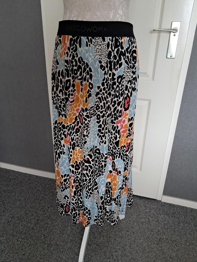 Rok &CO Woman Maat : L Kleur : blauw Oker zwart, Kleding | Dames, Rokken, Blauw, Maat 42/44 (L), &Co Woman, Nieuw