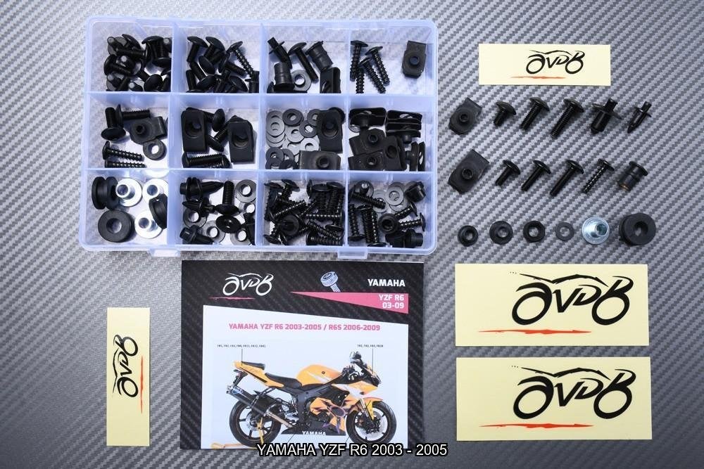 Kuip bouten set voor YAMAHA YZF R6 2003 - 2005, Ophalen of Verzenden, Nieuw