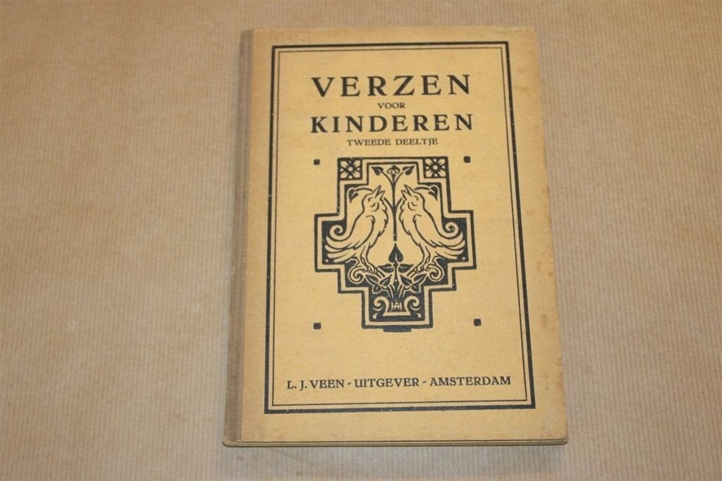 Verzen voor kinderen. 2e deeltje. Veen, 1923., Ophalen of Verzenden, Gelezen