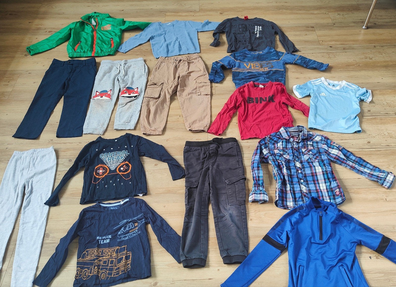 15-delig jongens kledingpakket maat 116 H&M, Vingino, Zara, Ophalen of Verzenden, Gebruikt, Jongen