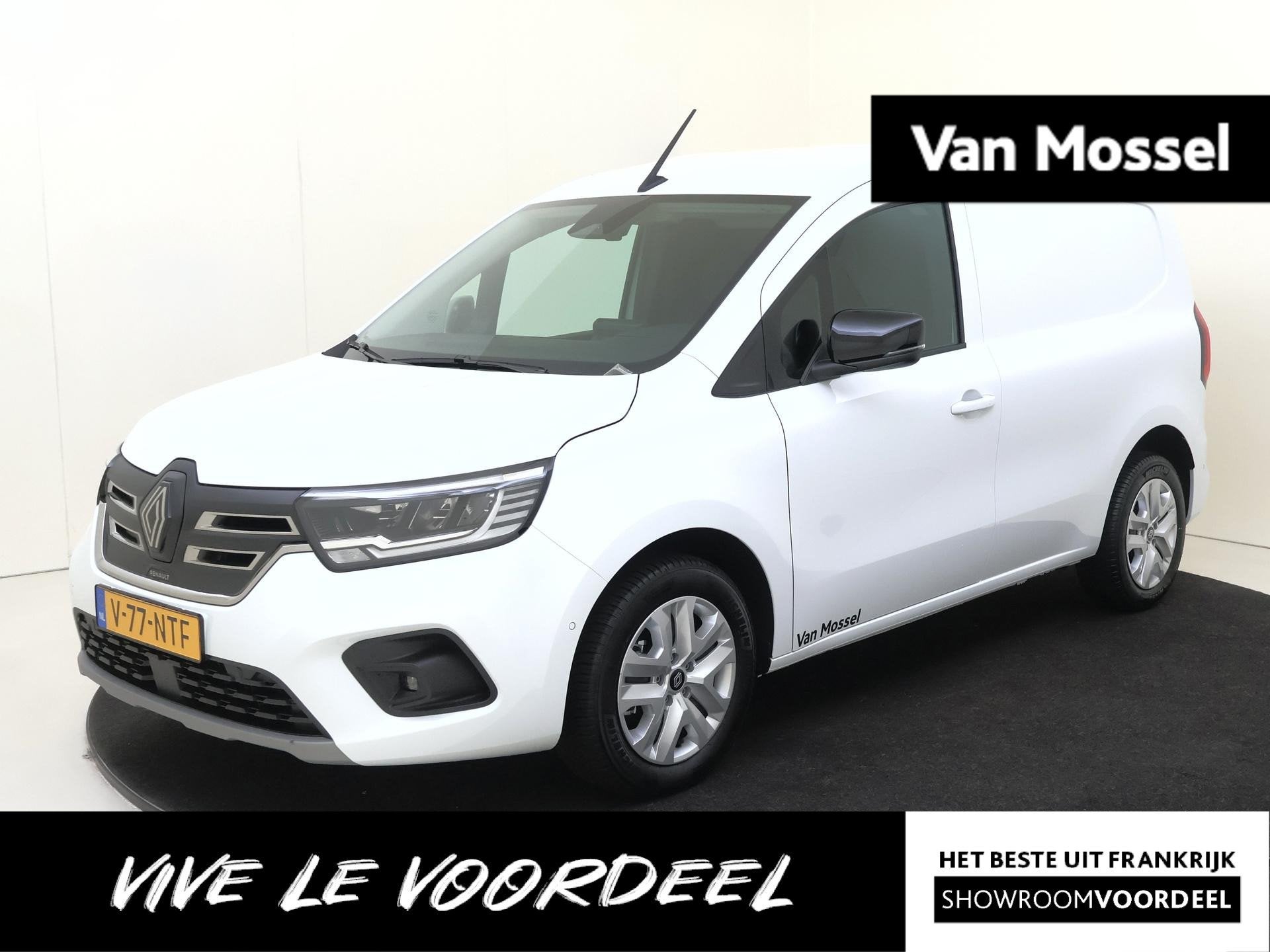 Renault Kangoo E-Tech Extra L1 44 kWh Houten laadvloer en be, Stof, Overige kleuren, Met garantie (alle), Renault