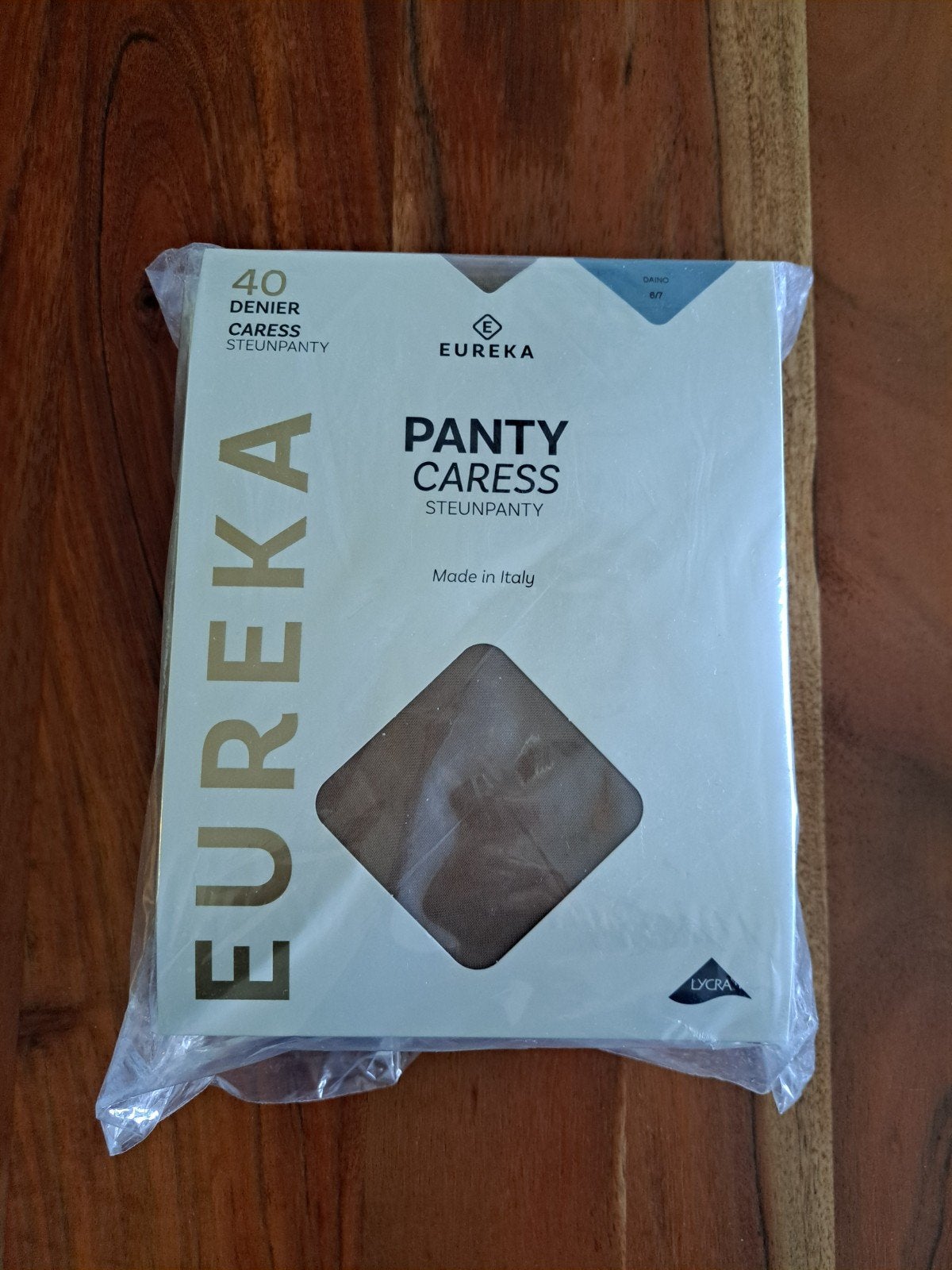 Zes Eureka Panty Caress Steunpanty 40 Denier - Nieuw, Kleding | Dames, Bruin, Nieuw, Maat 44/46 (L), Panty