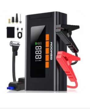 Jumpstarters -auto starter met lucht pomp auto, motor, fiets, Ophalen of Verzenden, Nieuw