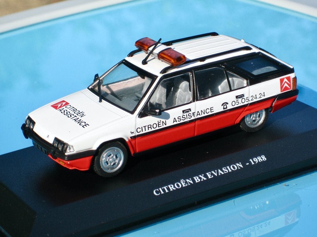 Citroen BX Evasion 1988 Assistance Citroen Altaya Util. 1:43, Ophalen of Verzenden, Nieuw, Auto, Overige merken