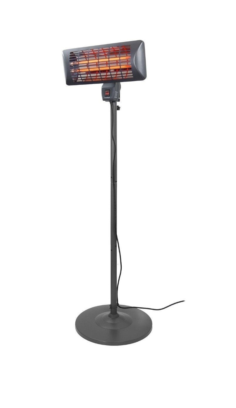 Eurom Golden 2000 Shadow Terrasverwarmer, Ophalen of Verzenden, Zo goed als nieuw, Elektrisch, Vloer