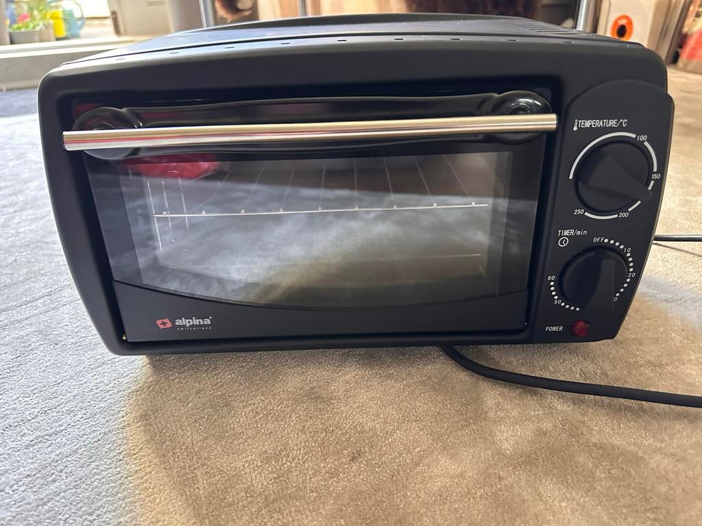Alpina Mini Oven / Toaster Oven - Compact en Handig, Witgoed en Apparatuur, Ovens, Minder dan 45 cm, Oven, Ophalen of Verzenden