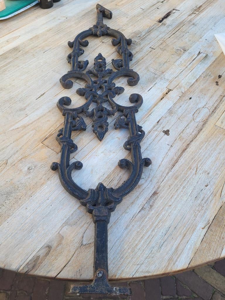 5x Smeedijzeren ornamenten, Ophalen, Gebruikt, Zwart, Metaal