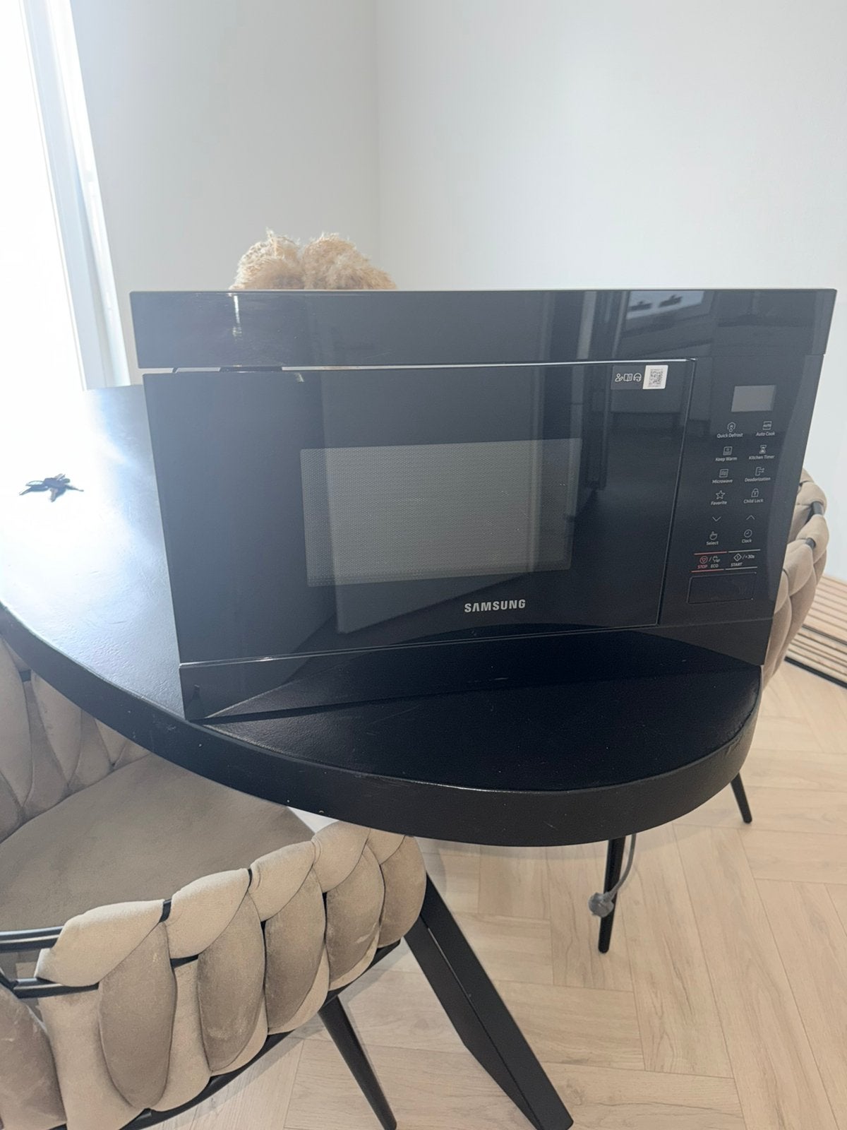 Samsung Combimagnetron - Zo goed als nieuw, Ophalen, Inbouw, Draaiplateau, 45 tot 60 cm